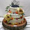 Hochzeitstorten-naked-cake-Blaubeer