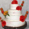 Hochzeitstorten-naked-cake-Blumen
